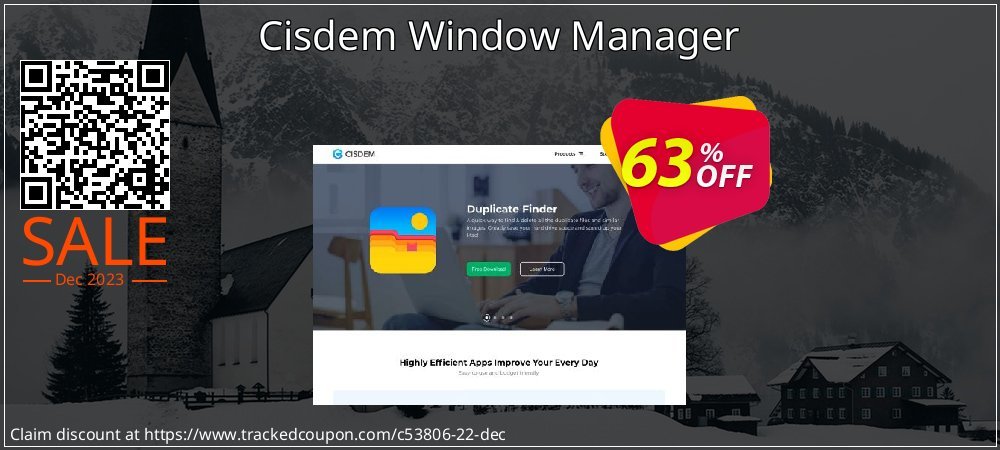 Cisdem Window Manager coupon on Working Day offer