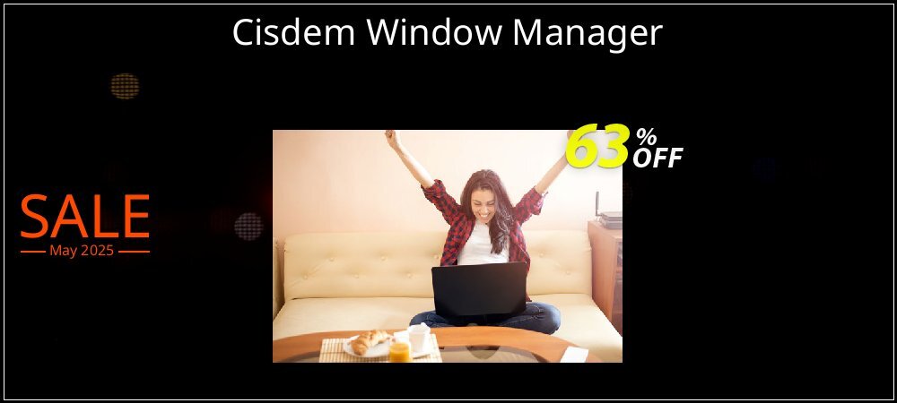 Cisdem Window Manager coupon on National Memo Day offer