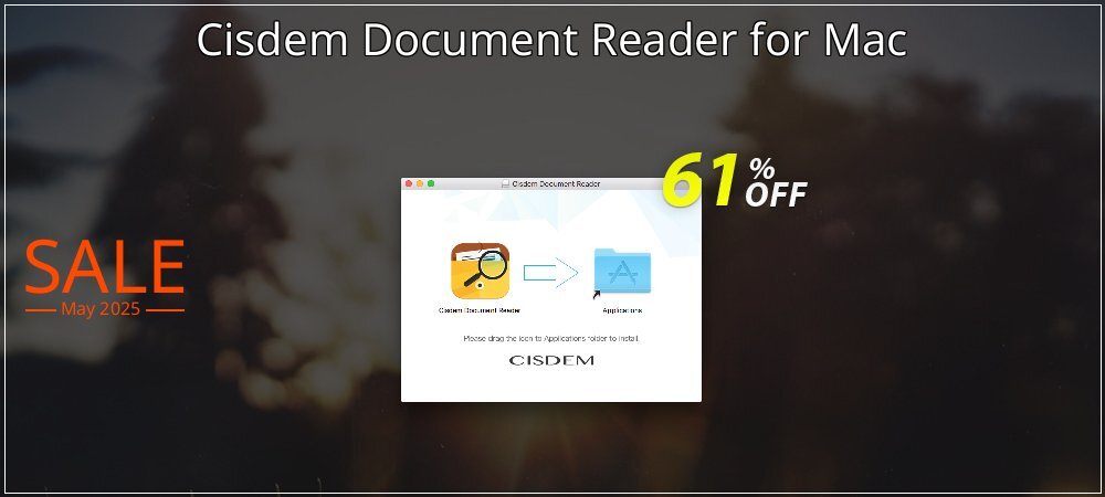 Cisdem Document Reader for Mac coupon on Easter Day offer