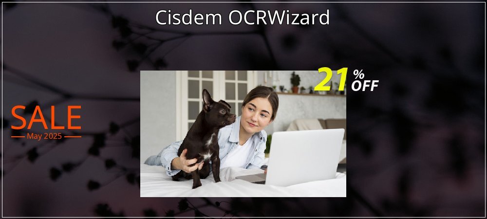 Cisdem OCRWizard coupon on Mother's Day offering sales