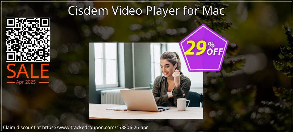 Cisdem Video Player for Mac coupon on World Party Day offering sales