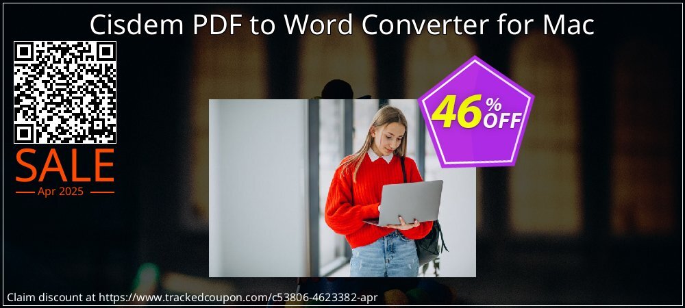 Cisdem PDF to Word Converter for Mac coupon on April Fools' Day discounts