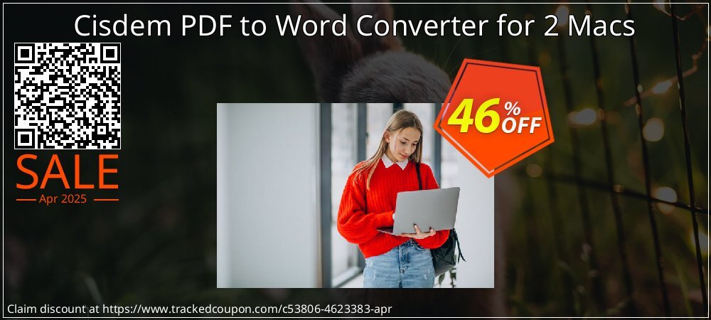 Cisdem PDF to Word Converter for 2 Macs coupon on Easter Day promotions