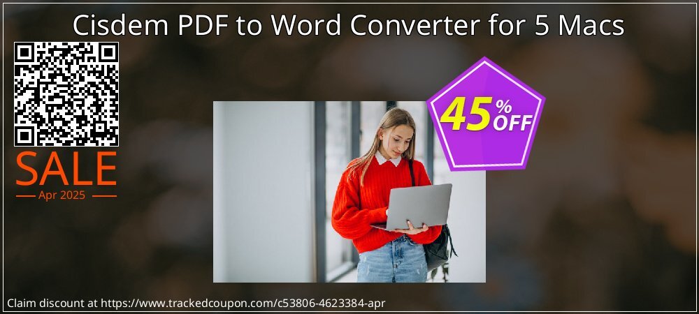 Cisdem PDF to Word Converter for 5 Macs coupon on World Password Day deals