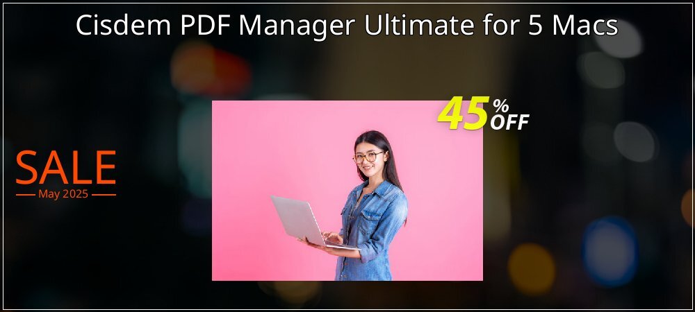 Cisdem PDF Manager Ultimate for 5 Macs coupon on Tell a Lie Day deals