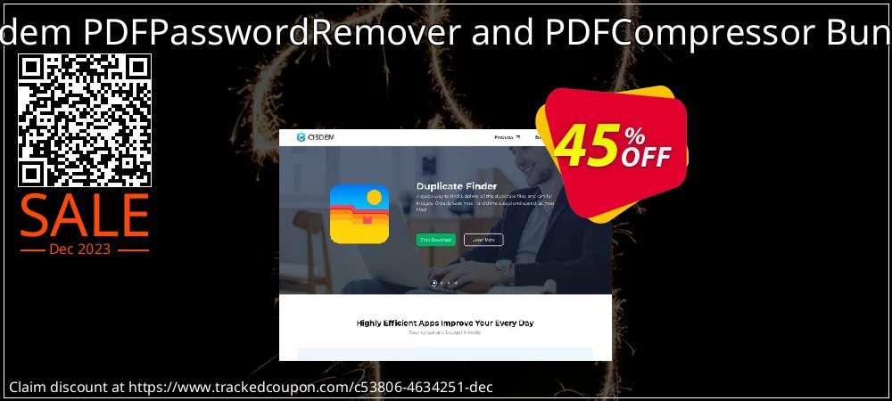 Cisdem PDFPasswordRemover and PDFCompressor Bundle coupon on World Whisky Day offering sales