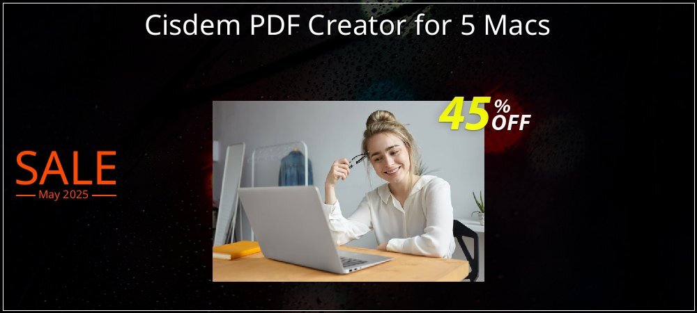 Cisdem PDF Creator for 5 Macs coupon on National Walking Day discount