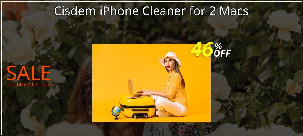 Cisdem iPhone Cleaner for 2 Macs coupon on National Walking Day deals