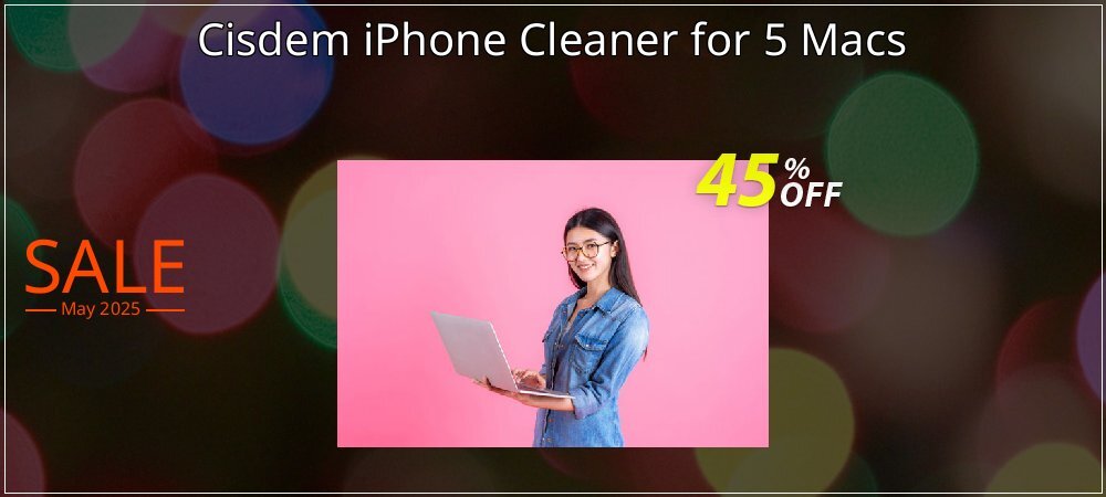 Cisdem iPhone Cleaner for 5 Macs coupon on World Whisky Day discount