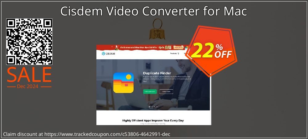 Cisdem Video Converter for Mac coupon on World Party Day offering sales