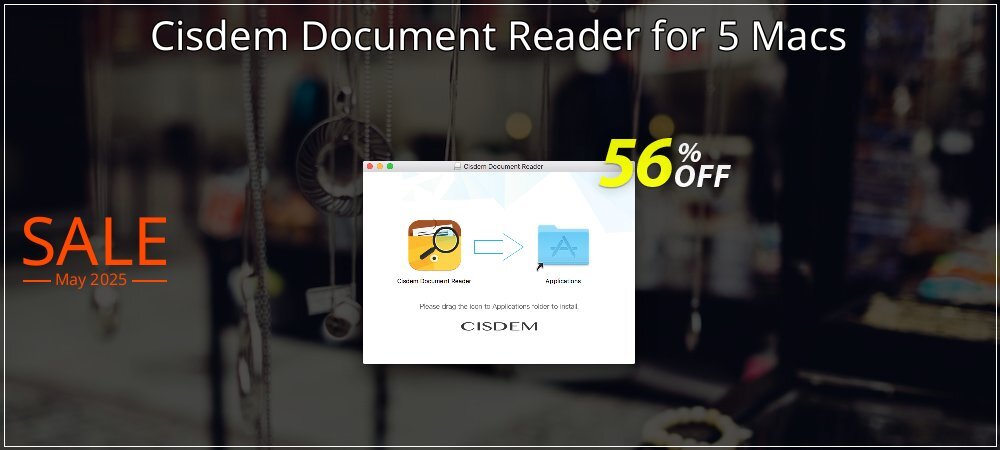 Cisdem Document Reader for 5 Macs coupon on Mother's Day deals