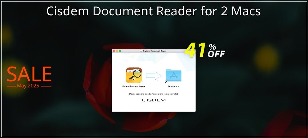 Cisdem Document Reader for 2 Macs coupon on World Party Day deals