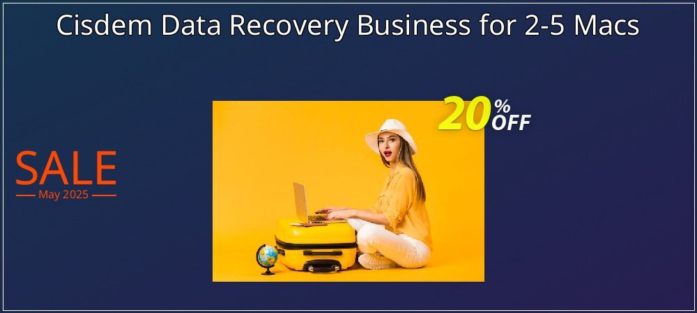 Cisdem Data Recovery Business for 2-5 Macs coupon on Easter Day offering sales