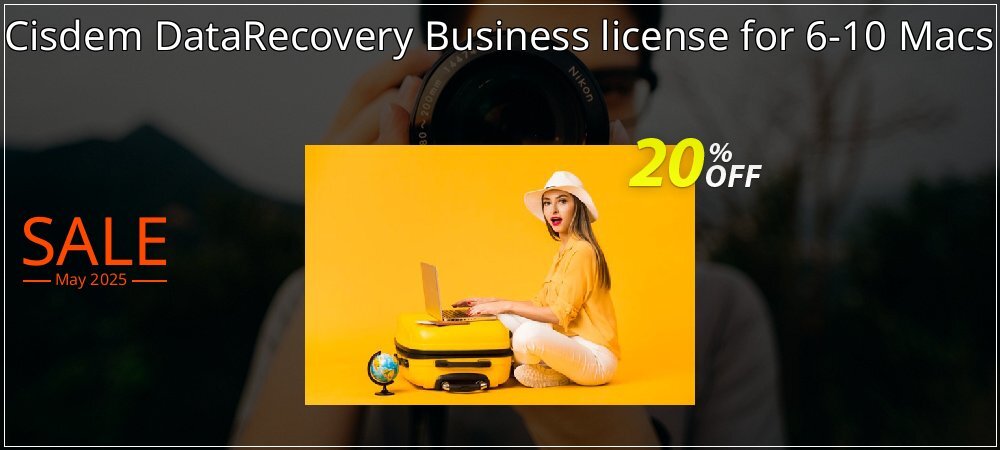 Cisdem DataRecovery Business license for 6-10 Macs coupon on National Smile Day discounts
