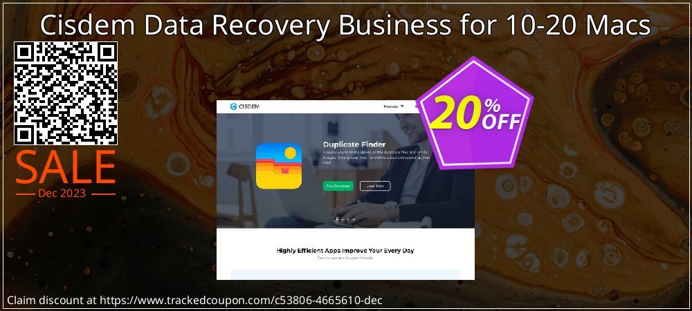 Cisdem Data Recovery Business for 10-20 Macs coupon on National Walking Day discounts