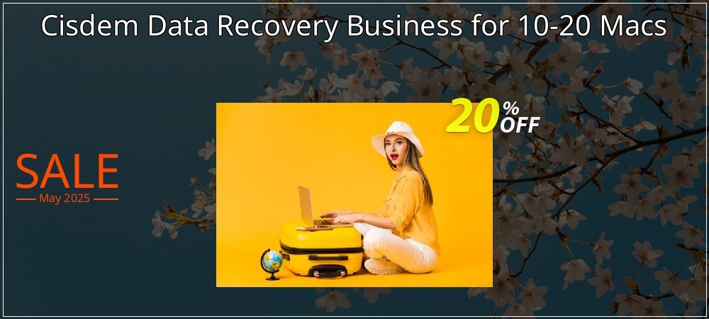 Cisdem Data Recovery Business for 10-20 Macs coupon on Mother's Day promotions
