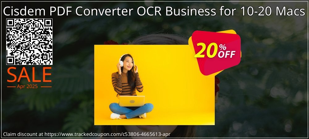 Cisdem PDF Converter OCR Business for 10-20 Macs coupon on Virtual Vacation Day sales