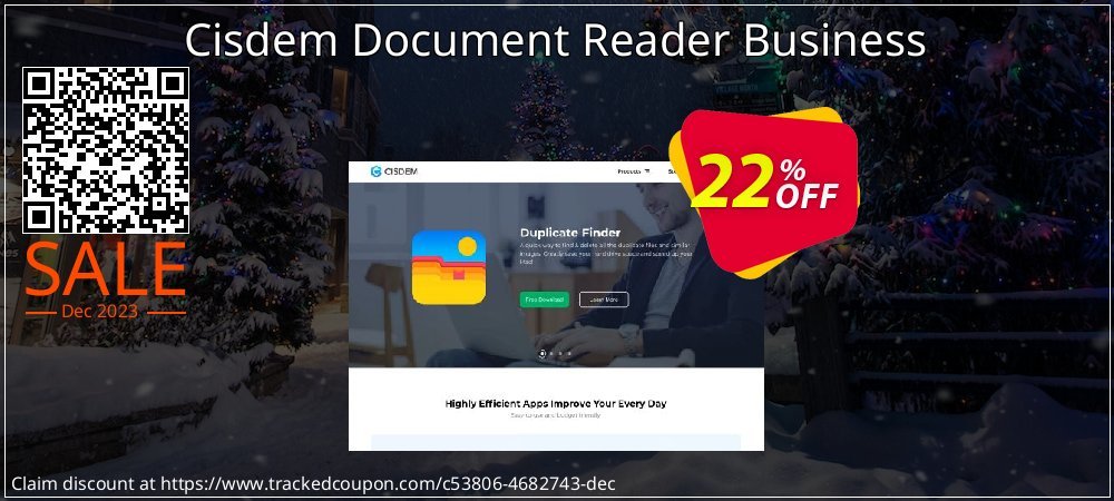 Cisdem Document Reader Business coupon on Easter Day offering discount