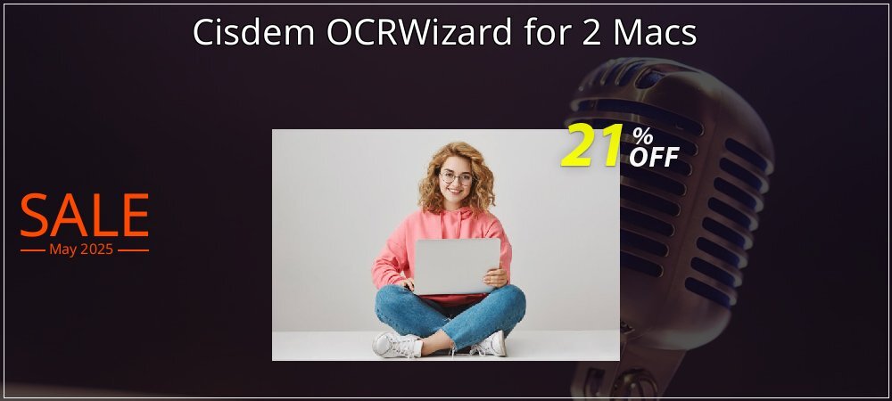 Cisdem OCRWizard for 2 Macs coupon on April Fools' Day offering sales