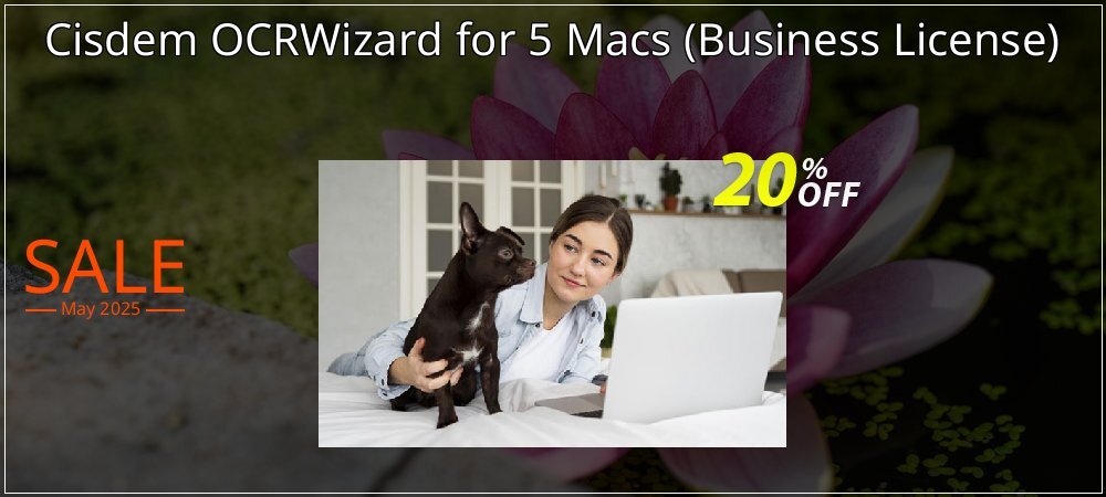 Cisdem OCRWizard for 5 Macs - Business License  coupon on National Walking Day promotions