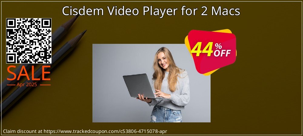 Cisdem Video Player for 2 Macs coupon on Virtual Vacation Day deals