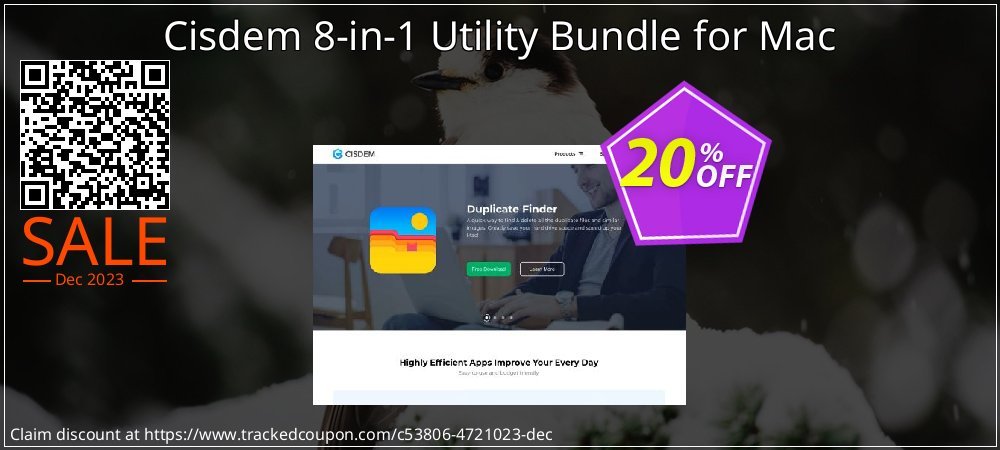 Cisdem 8-in-1 Utility Bundle for Mac coupon on Constitution Memorial Day promotions