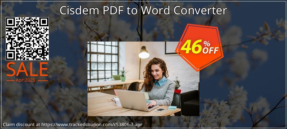 Cisdem PDF to Word Converter coupon on April Fools' Day offering discount