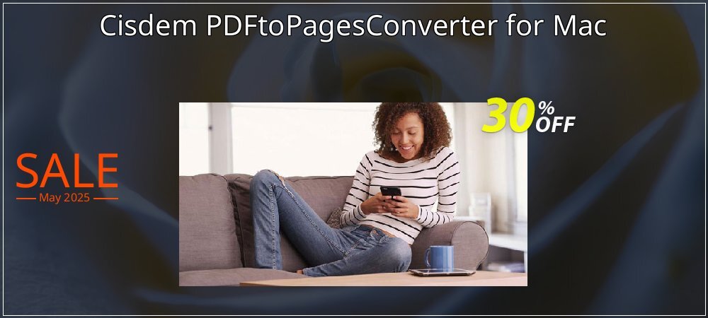 Cisdem PDFtoPagesConverter for Mac coupon on National Smile Day discounts