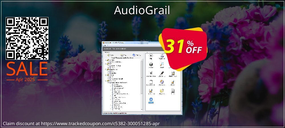 AudioGrail coupon on National Walking Day promotions