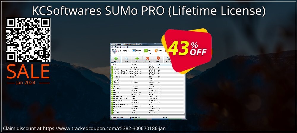 Get 30% OFF KCSoftwares SUMo PRO (Lifetime License) offering sales