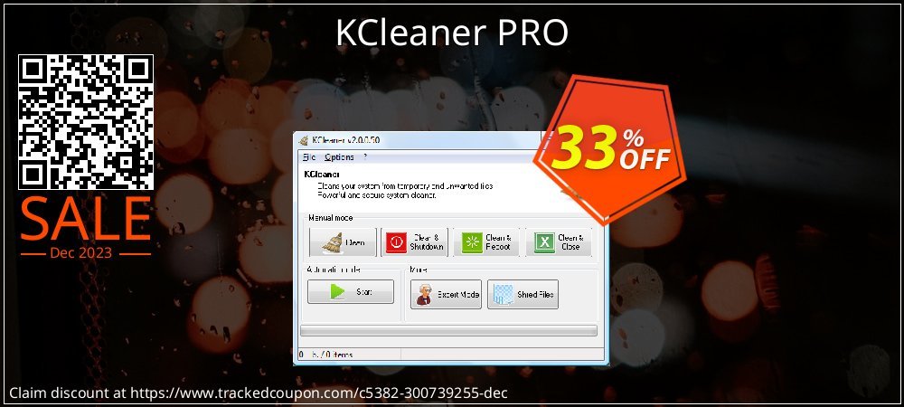KCleaner PRO coupon on Christmas promotions