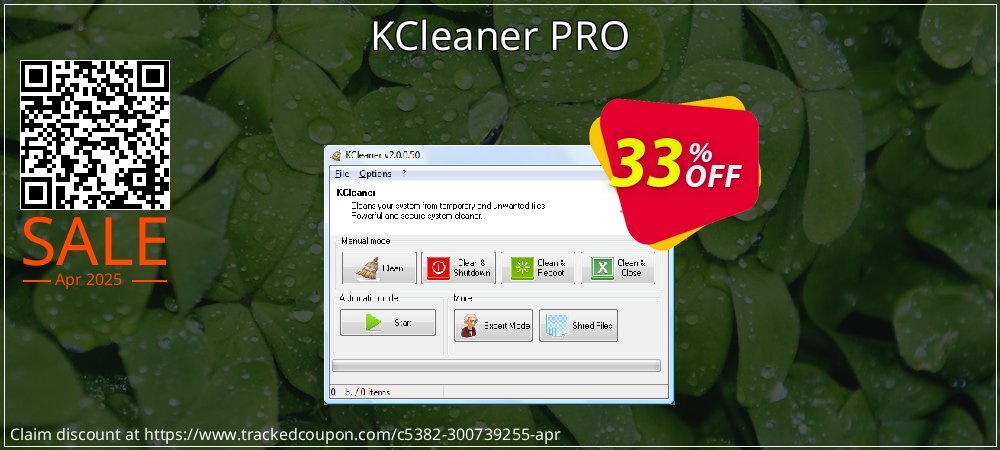 KCleaner PRO coupon on National Walking Day sales