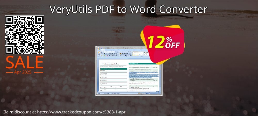 VeryUtils PDF to Word Converter coupon on National Loyalty Day offering sales