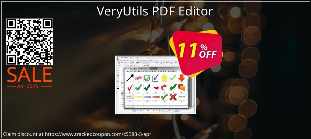 VeryUtils PDF Editor coupon on National Pizza Party Day discounts