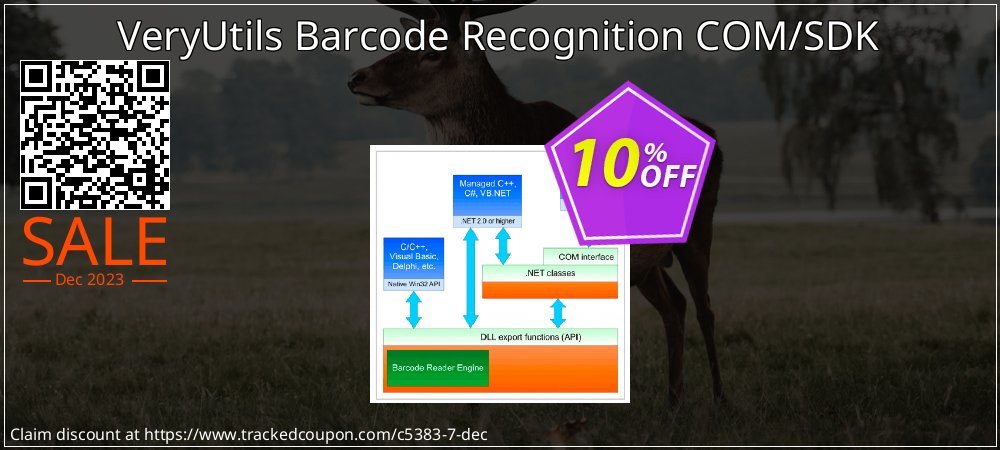 VeryUtils Barcode Recognition COM/SDK coupon on April Fools' Day deals