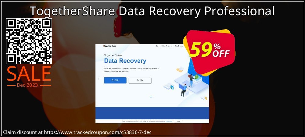 TogetherShare Data Recovery Professional coupon on April Fools' Day discounts