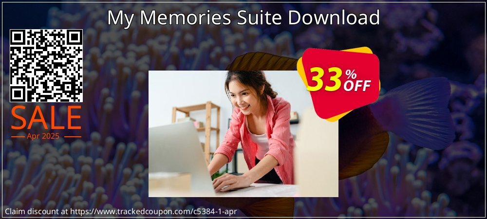 My Memories Suite Download coupon on World Party Day offering sales