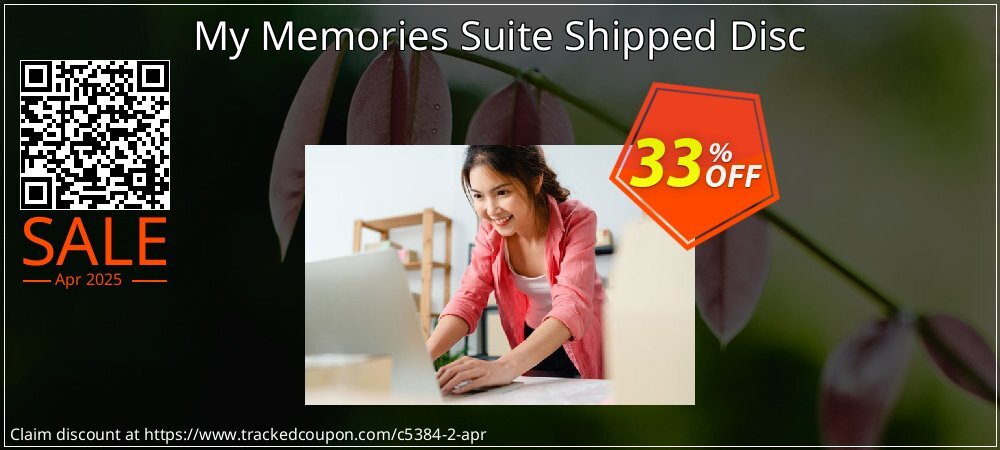 My Memories Suite Shipped Disc coupon on April Fools' Day super sale