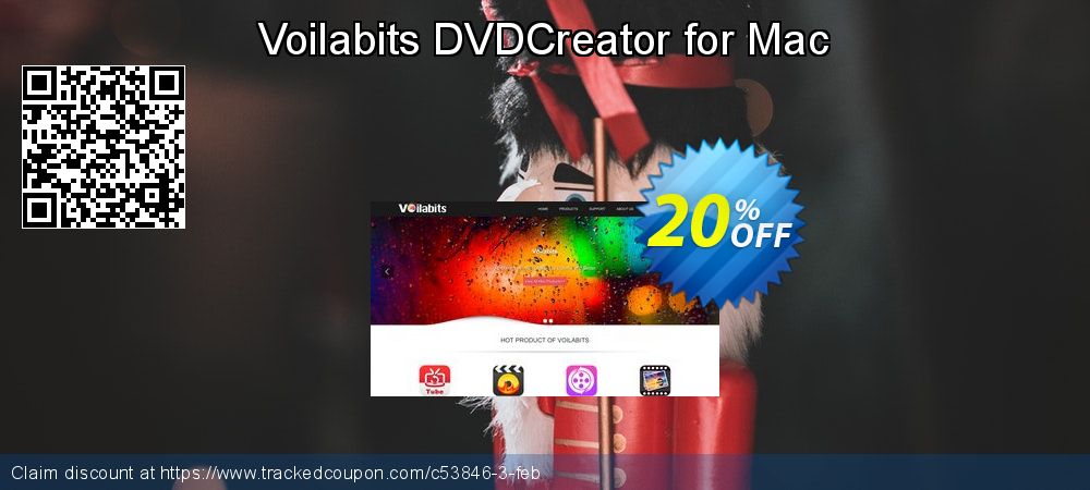 Voilabits DVDCreator for Mac coupon on Constitution Memorial Day offering sales
