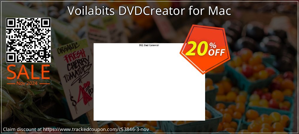 Voilabits DVDCreator for Mac coupon on Constitution Memorial Day offering sales