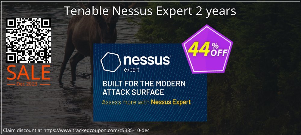Tenable Nessus Expert 2 years coupon on Halloween discount