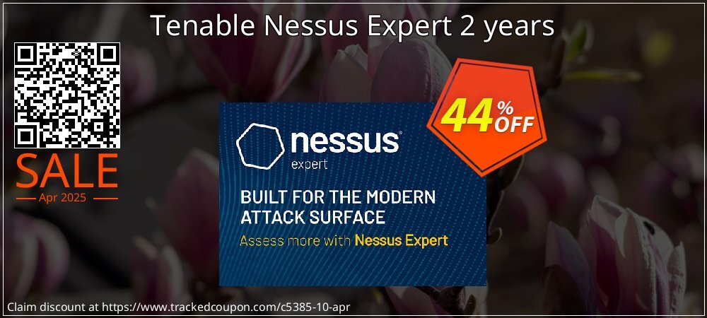 Tenable Nessus Expert 2 years coupon on National Walking Day super sale