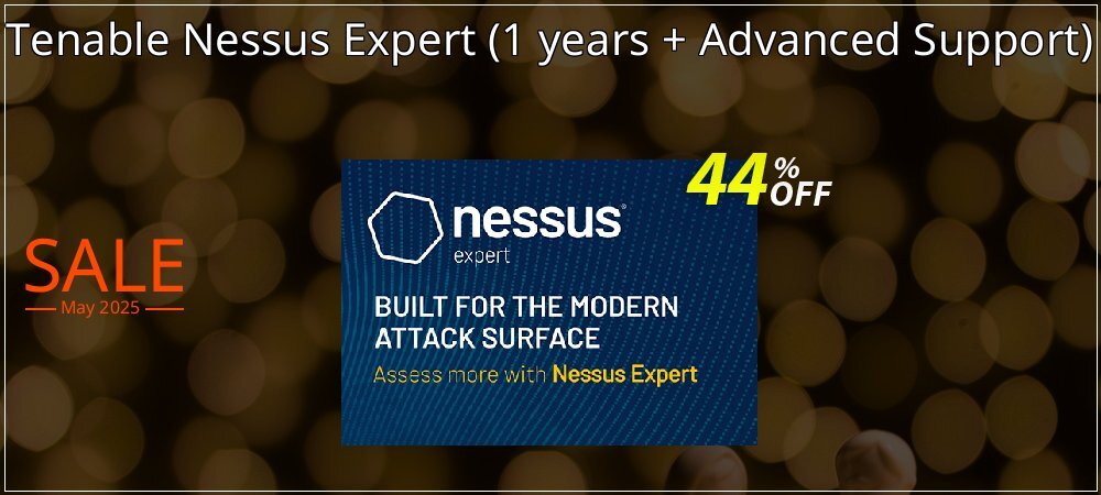 Tenable Nessus Expert - 1 years + Advanced Support  coupon on Working Day sales