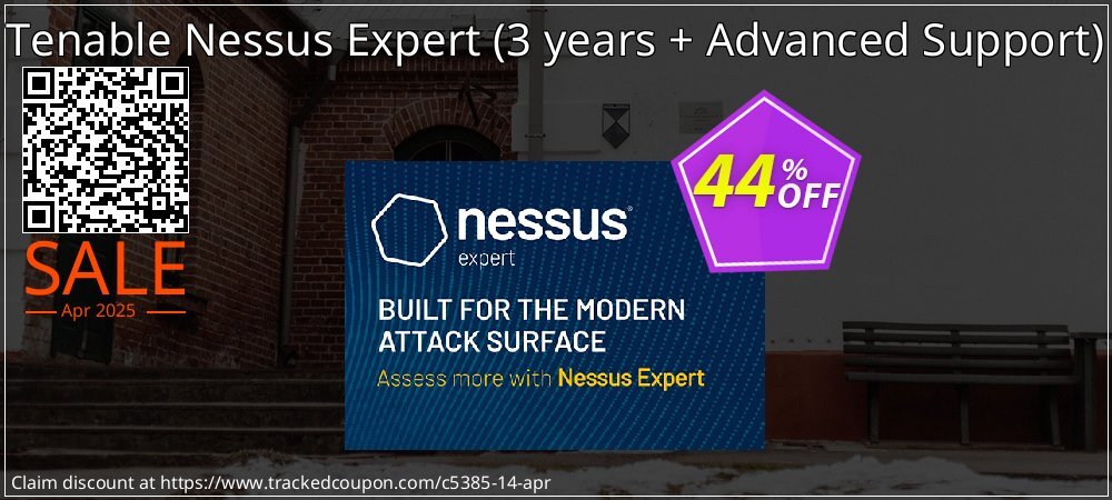 Tenable Nessus Expert - 3 years + Advanced Support  coupon on World Password Day offer