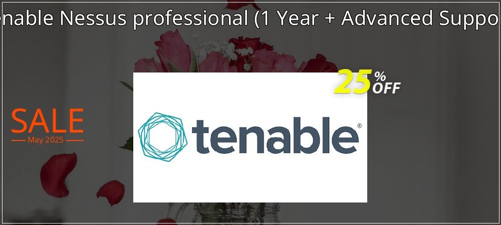 Tenable Nessus professional - 1 Year + Advanced Support  coupon on Easter Day promotions