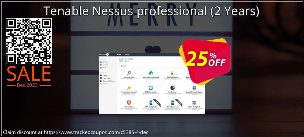 Tenable Nessus professional - 2 Years  coupon on April Fools' Day promotions