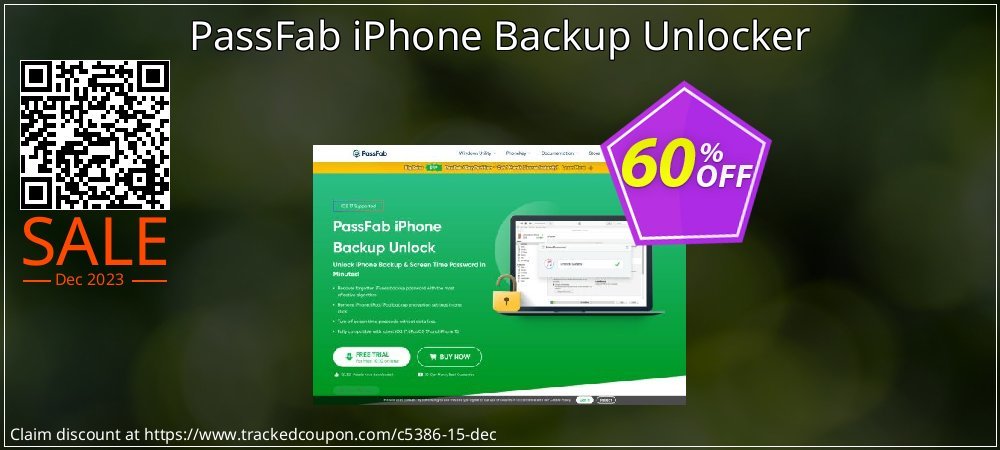 PassFab iPhone Backup Unlocker coupon on National Walking Day discount