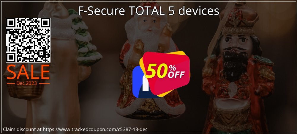 F-Secure TOTAL 5 devices coupon on Navy Day promotions