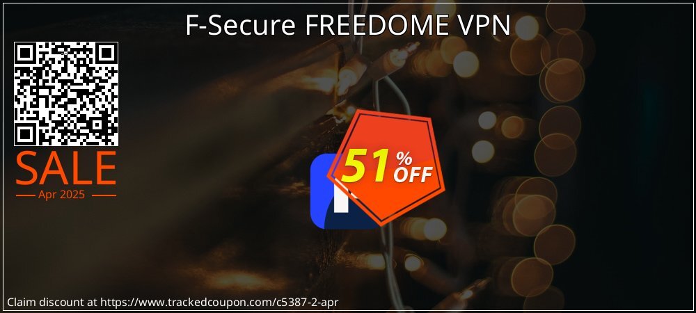 F-Secure FREEDOME VPN coupon on National Memo Day deals