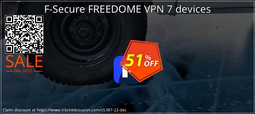 F-Secure FREEDOME VPN 7 devices coupon on National Savings Day promotions